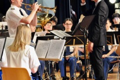 L'Harmonie 1 et les channés en maître de cérémonie