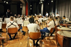 L'Harmonie 1 et les channés en maître de cérémonie