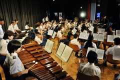 L'Harmonie 1 et les channés en maître de cérémonie
