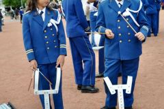 275e des Vieux Grenadiers, mise en cortège
