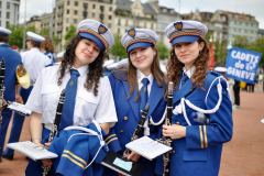 275e des Vieux Grenadiers, mise en cortège