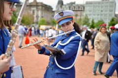 275e des Vieux Grenadiers, mise en cortège