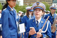 275e des Vieux Grenadiers, mise en cortège