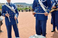 275e des Vieux Grenadiers, mise en cortège