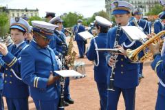 275e des Vieux Grenadiers, mise en cortège
