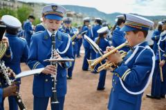 275e des Vieux Grenadiers, mise en cortège
