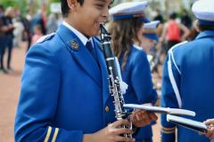 275e des Vieux Grenadiers, mise en cortège