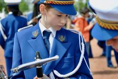 275e des Vieux Grenadiers, mise en cortège