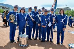 275e des Vieux Grenadiers, mise en cortège