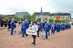 275e des Vieux Grenadiers, mise en cortège