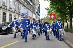 275e des Vieux Grenadiers, défilé