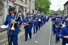 275e des Vieux Grenadiers, défilé