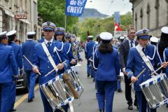 275e des Vieux Grenadiers, défilé