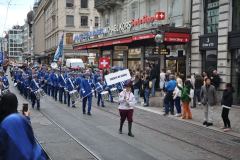 275e des Vieux Grenadiers, défilé