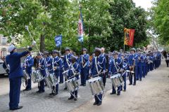275e des Vieux Grenadiers, défilé au Parc des Bastions