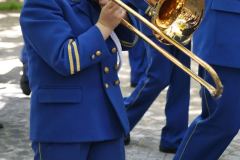 275e des Vieux Grenadiers, défilé au Parc des Bastions