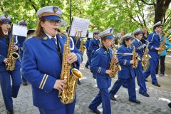 275e des Vieux Grenadiers, défilé au Parc des Bastions