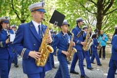 275e des Vieux Grenadiers, défilé au Parc des Bastions