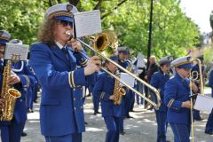 275e des Vieux Grenadiers, défilé au Parc des Bastions