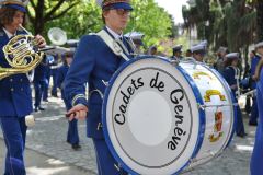 275e des Vieux Grenadiers, défilé au Parc des Bastions
