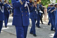 275e des Vieux Grenadiers, défilé au Parc des Bastions