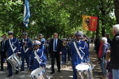 275e des Vieux Grenadiers, défilé au Parc des Bastions