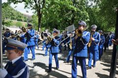 275e des Vieux Grenadiers, défilé au Parc des Bastions