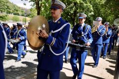 275e des Vieux Grenadiers, défilé au Parc des Bastions