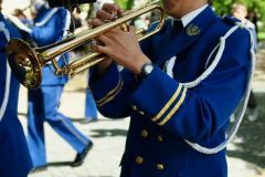 275e des Vieux Grenadiers, défilé au Parc des Bastions