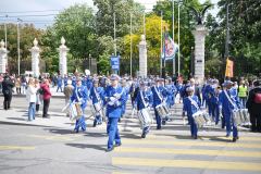 275e des Vieux Grenadiers, défilé