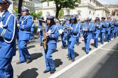 275e des Vieux Grenadiers, défilé