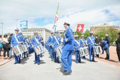 275e des Vieux Grenadiers, fin du défilé