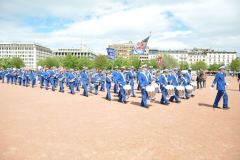 275e des Vieux Grenadiers, fin du défilé