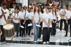 L'Harmonie 1 et le Corps de tambours A font vibrer Balexert