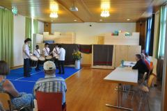 Le Corps de tambours au concours