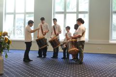 Le Corps de tambours au concours