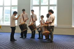 Le Corps de tambours au concours