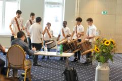 Le Corps de tambours au concours