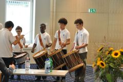 Le Corps de tambours au concours