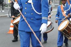 Les premiers pas du nouveau tambour major