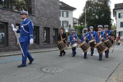 Les premiers pas du nouveau tambour major