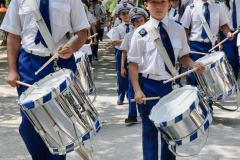 Les Cadets se présentent aux officiels de la Ville de Genève