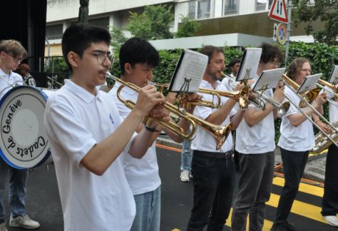 Les trompettes à l'honneur dans les fêtes de quartier