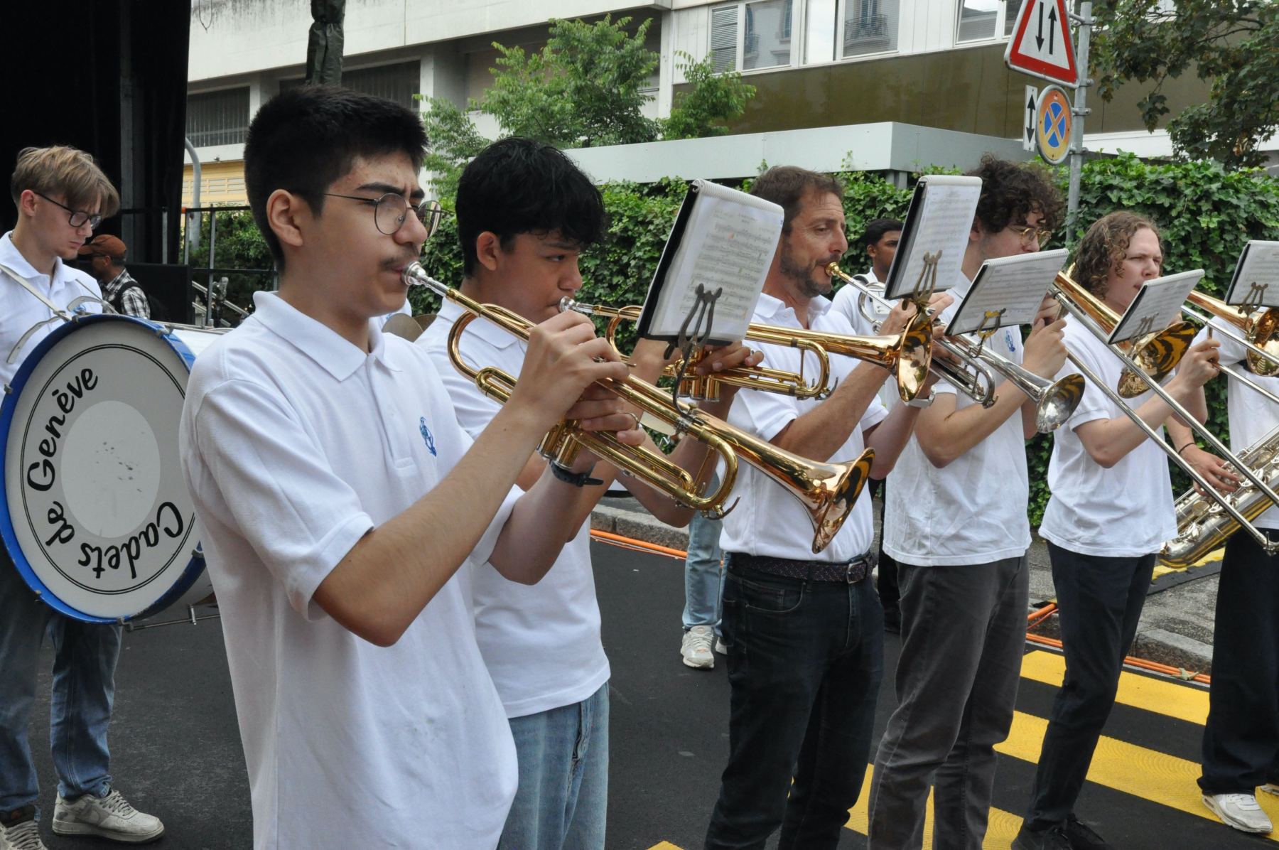 Les trompettes à l'honneur dans les fêtes de quartier
